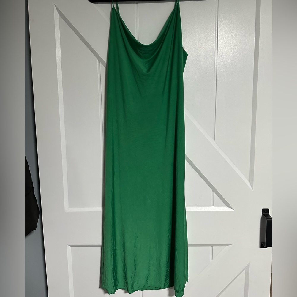Sincerely Jules Vibrant Green Backless Dress